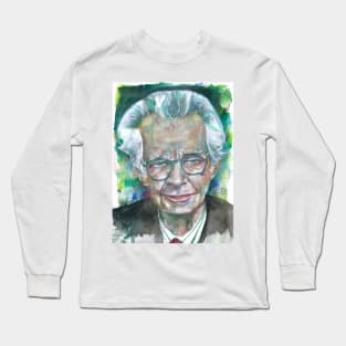 B.F. SKINNER watercolor portrait .3 Long Sleeve T-Shirt